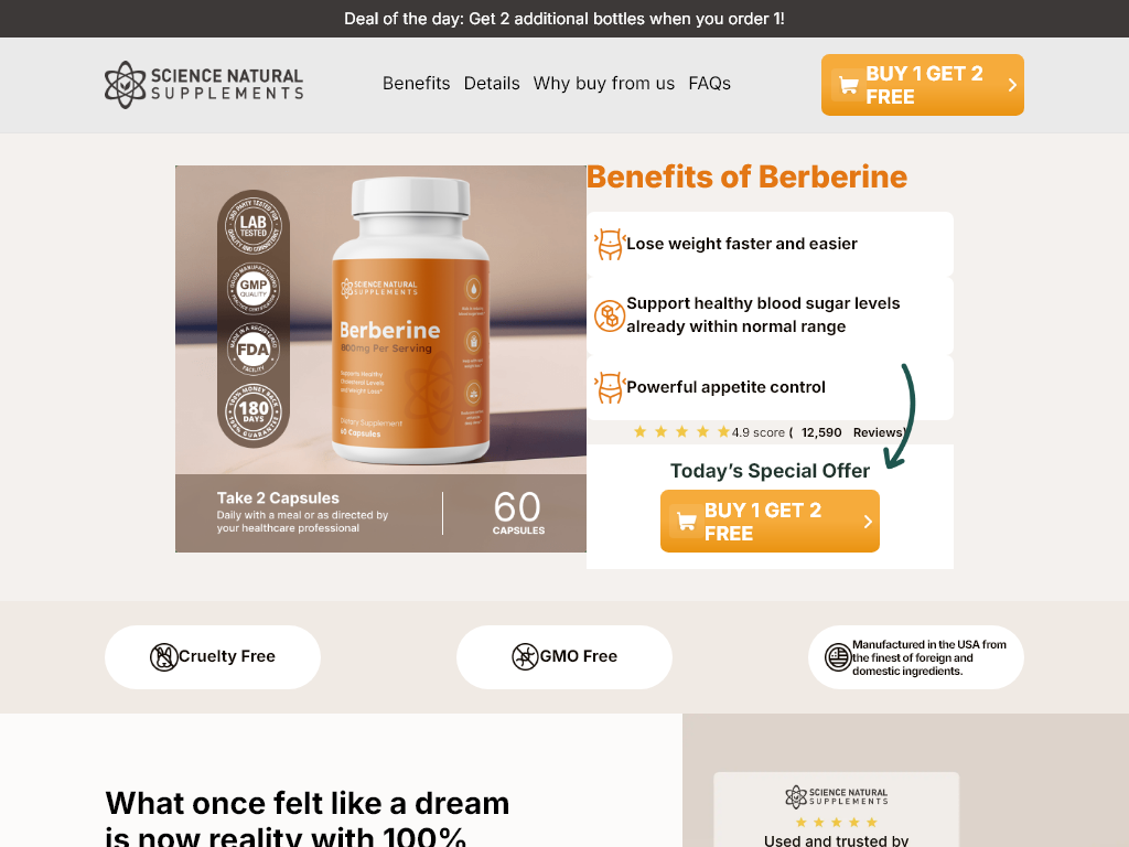 Berberine B1G2 Review