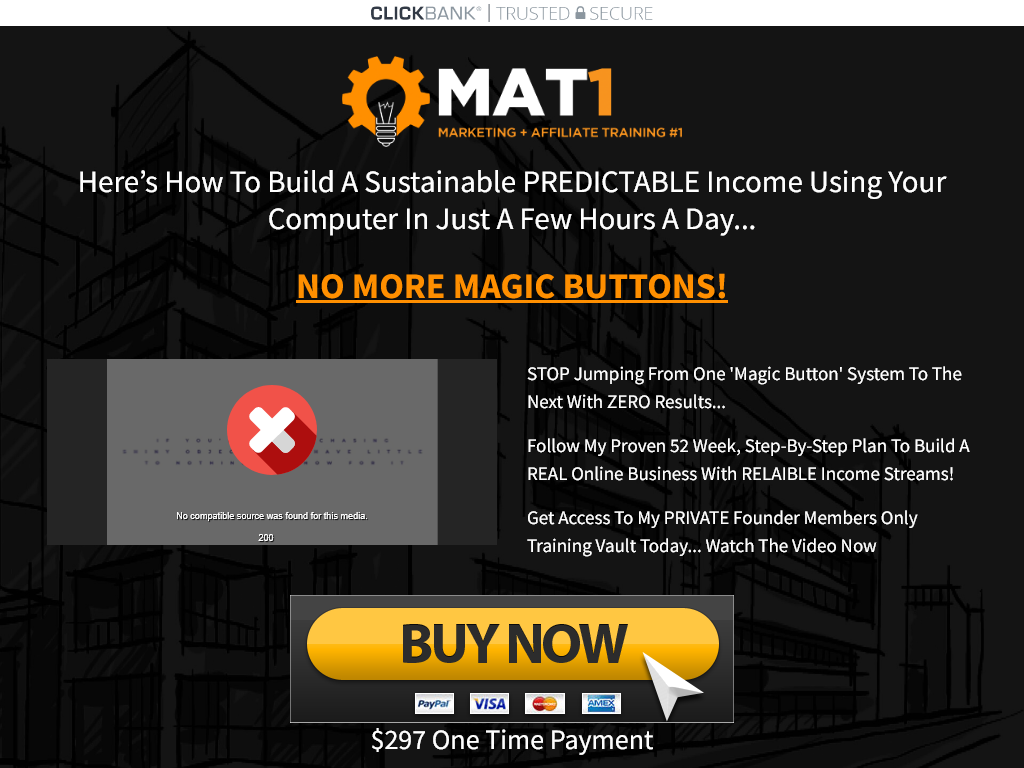 MAT1 Marketing & Affiliate Training Vault Review