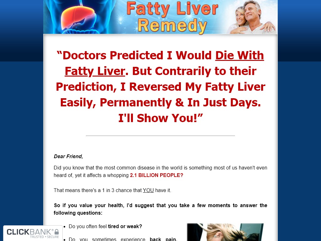 Fatty Liver Remedy Review