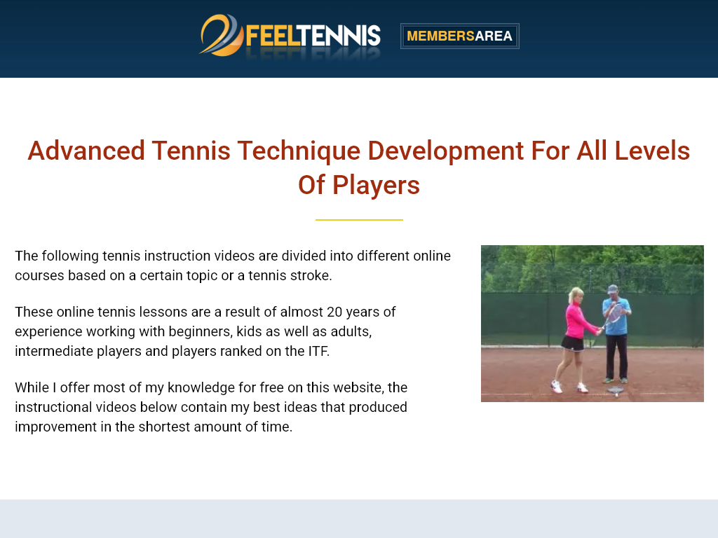 Feel Tennis Review