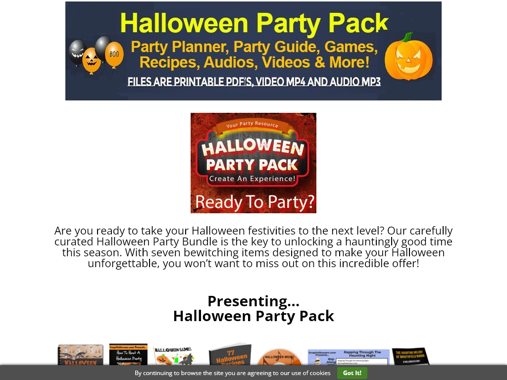 Halloween Party Pack Review