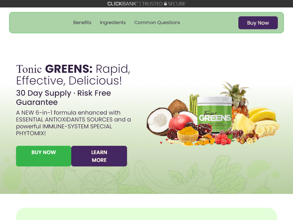 TonicGreens Review
