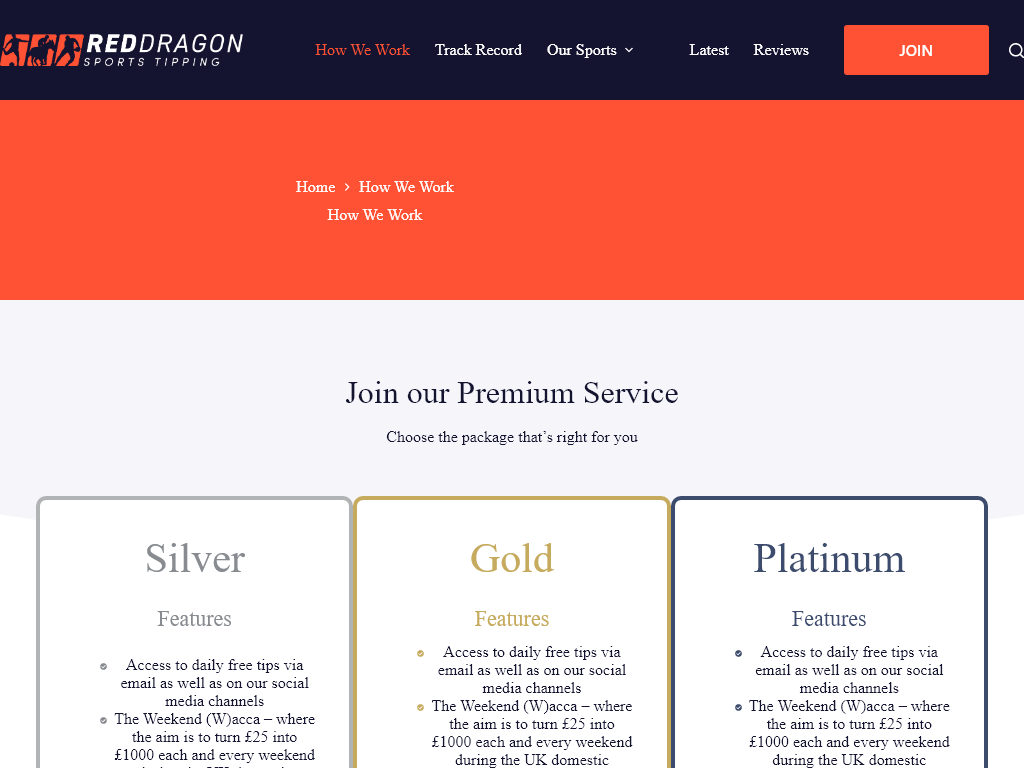 Red Dragon Sports Tipping Review