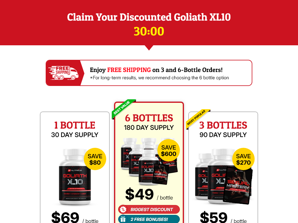 Goliath XL 10 Review