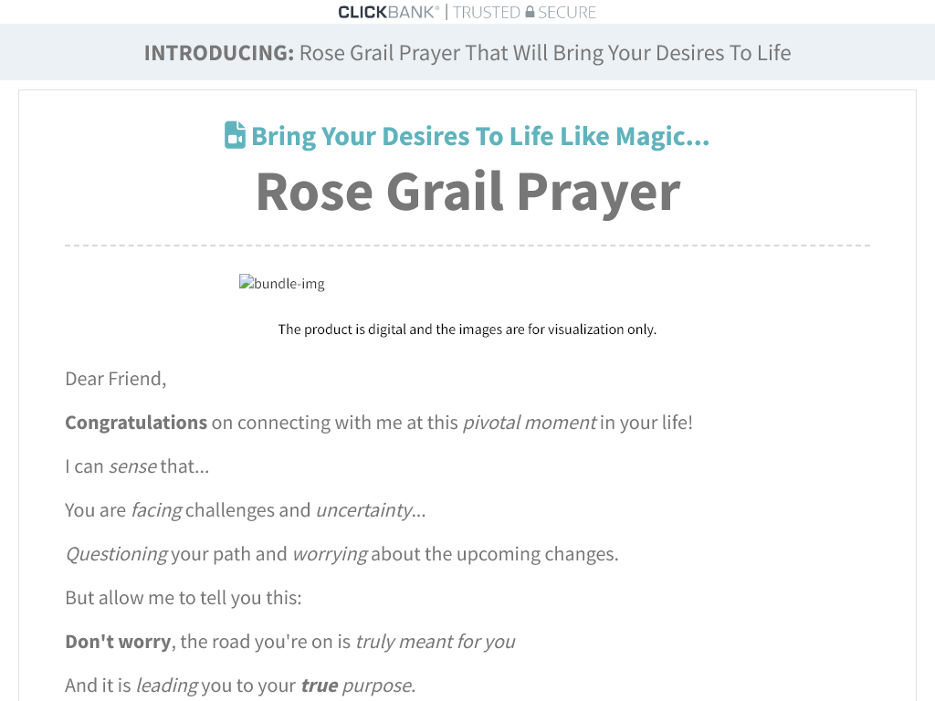 Rose Grail Prayer Review