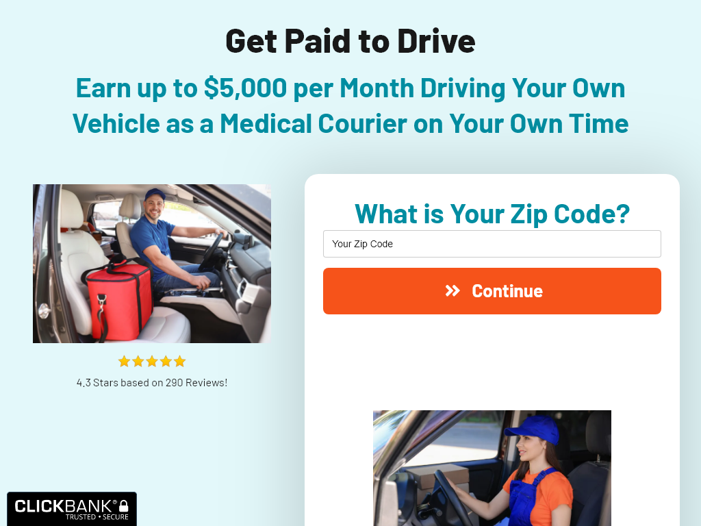 Get Paid to Drive Review
