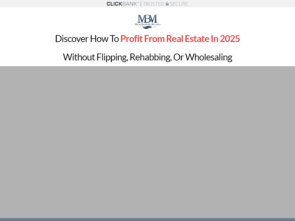 MicroBanking Method Review