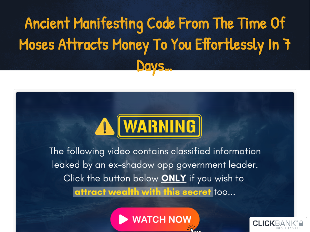 Moses Wealth Code Review