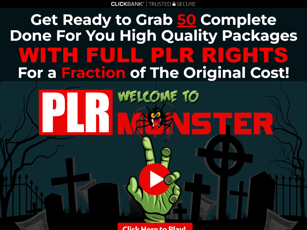 PLR Monster Review