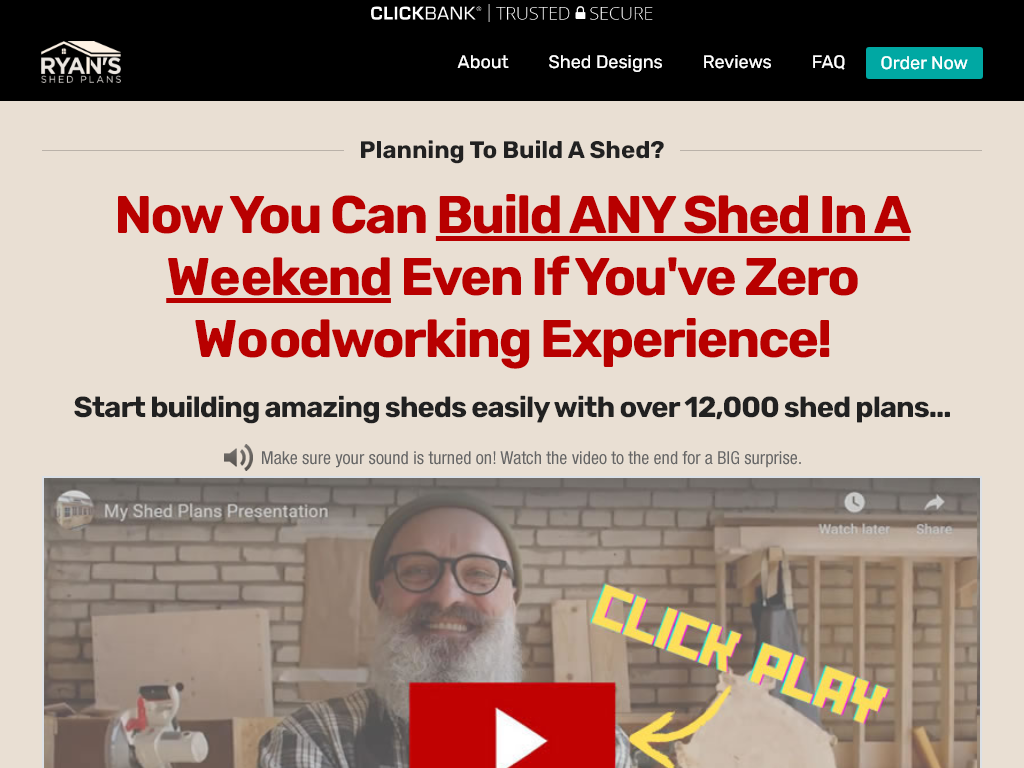 My Shed Plans Review