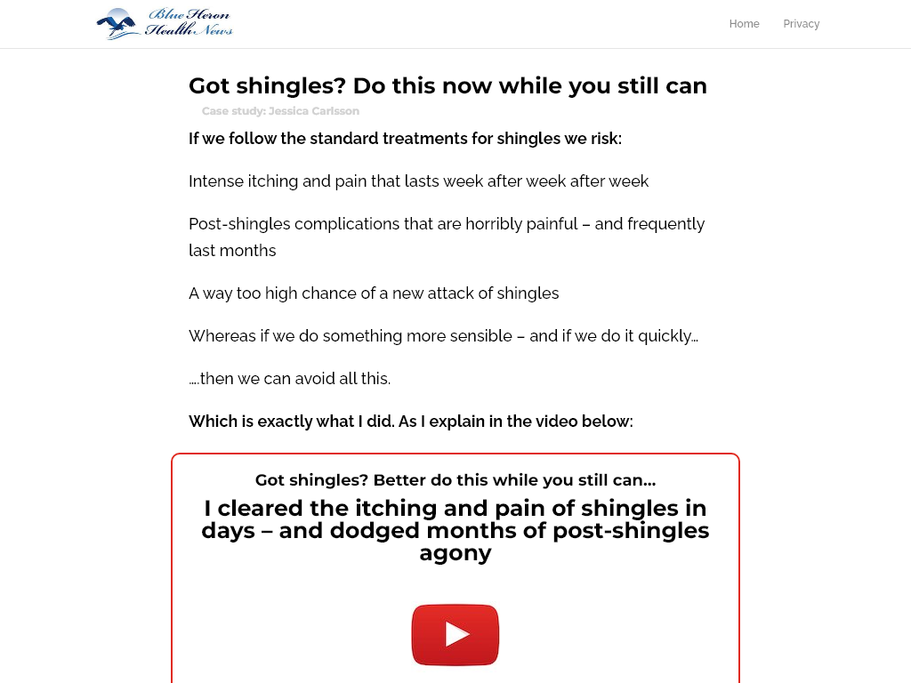 The Shingles Solution Review