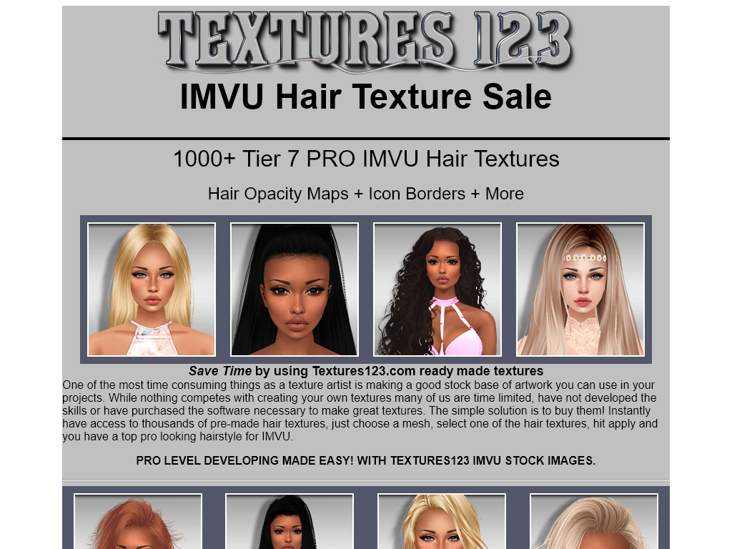 1200 Hair textures Review