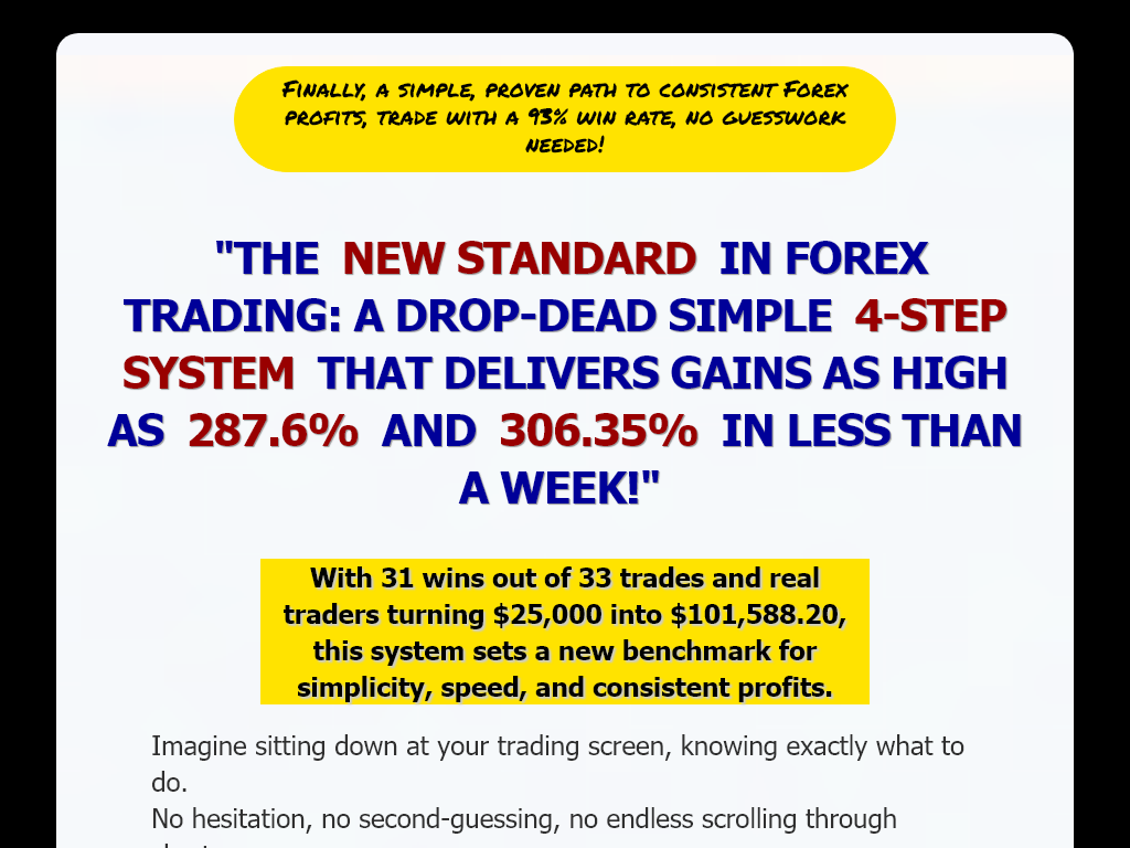 Forex Win Master Review